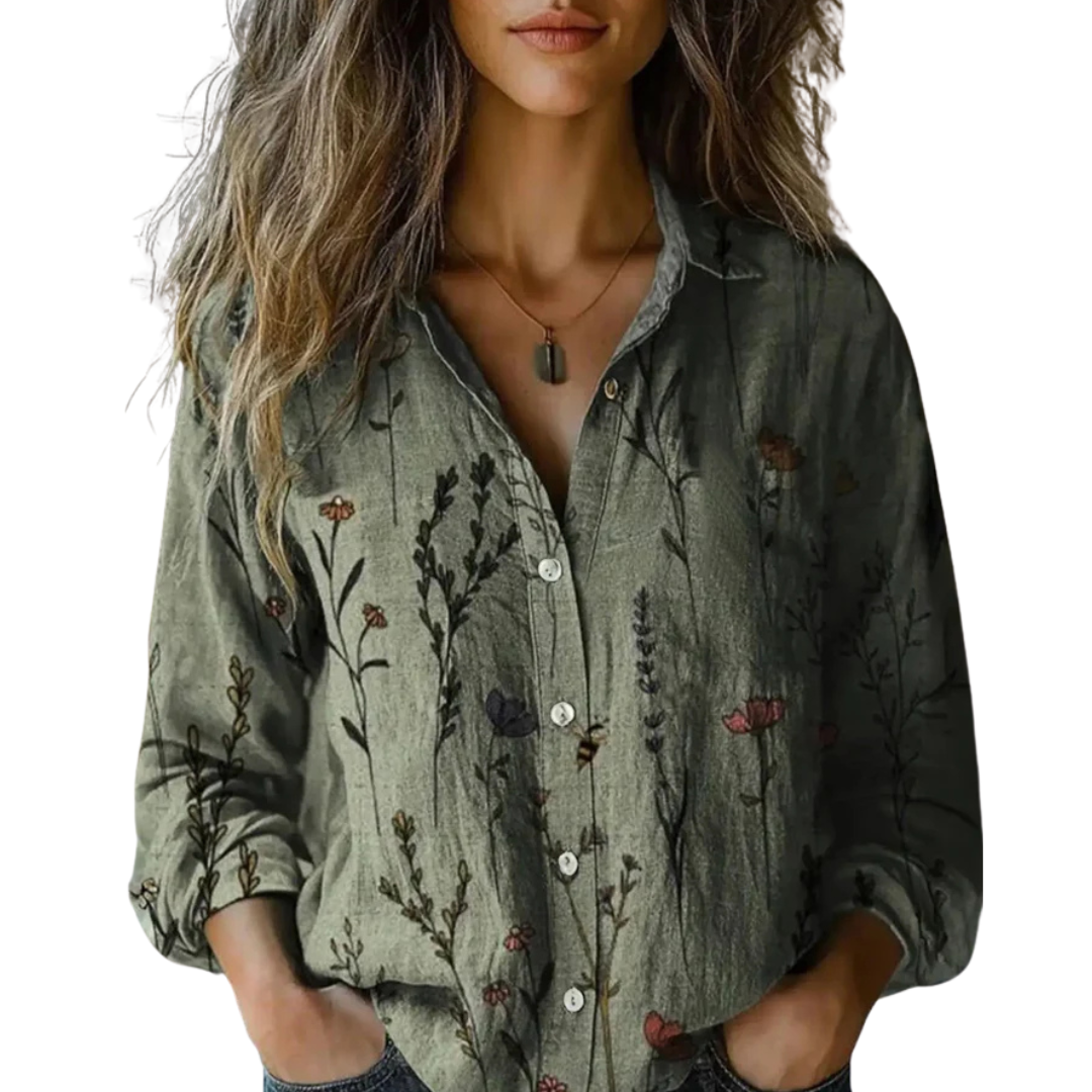 Mary Boutique™ | Delphine - Vintage Blouse