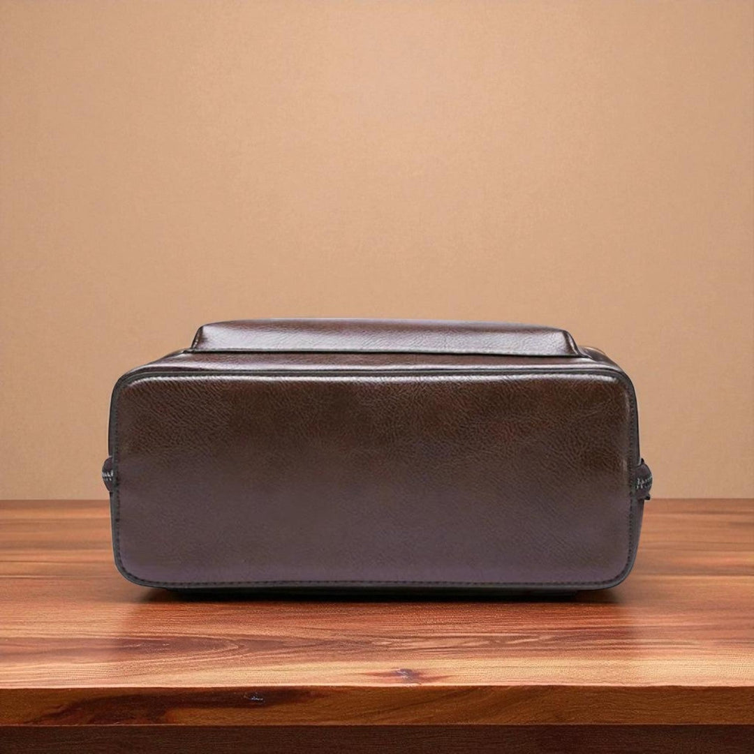 Classic Double Zipper Backpack