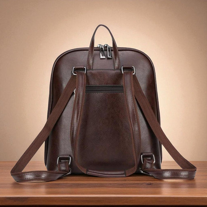Classic Double Zipper Backpack