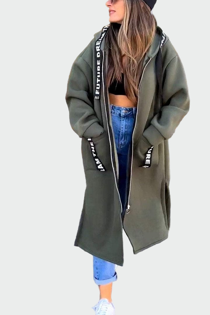 Suzy - Long Hooded Coat