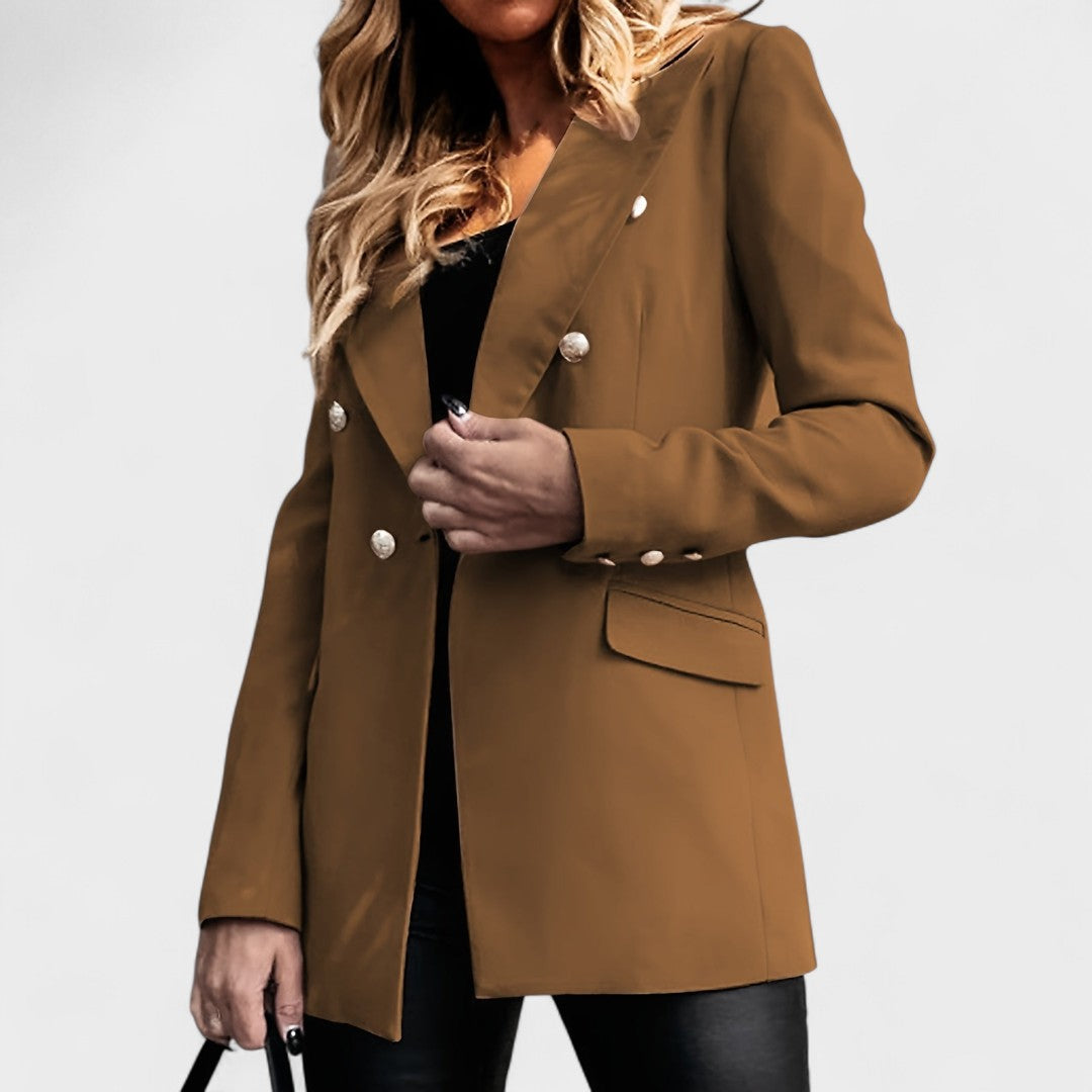 Matea - Blazer with Detailed Buttons