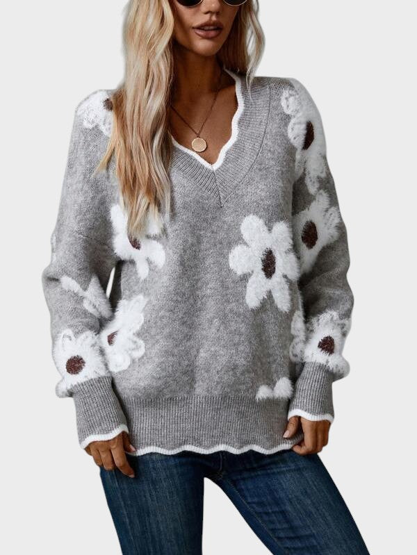 Jasinta - Elegant Floral Blouse