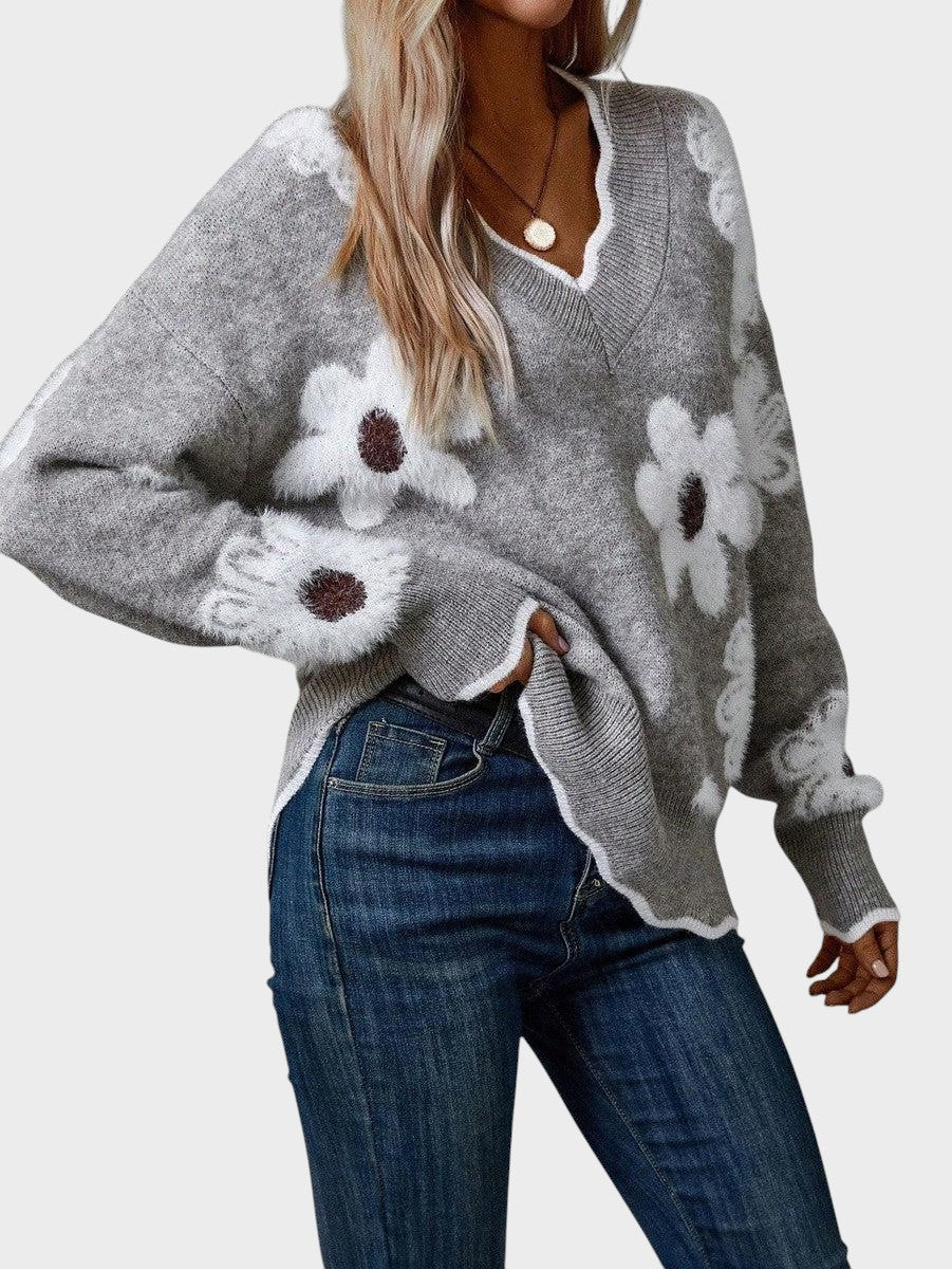 Jasinta - Elegant Floral Blouse