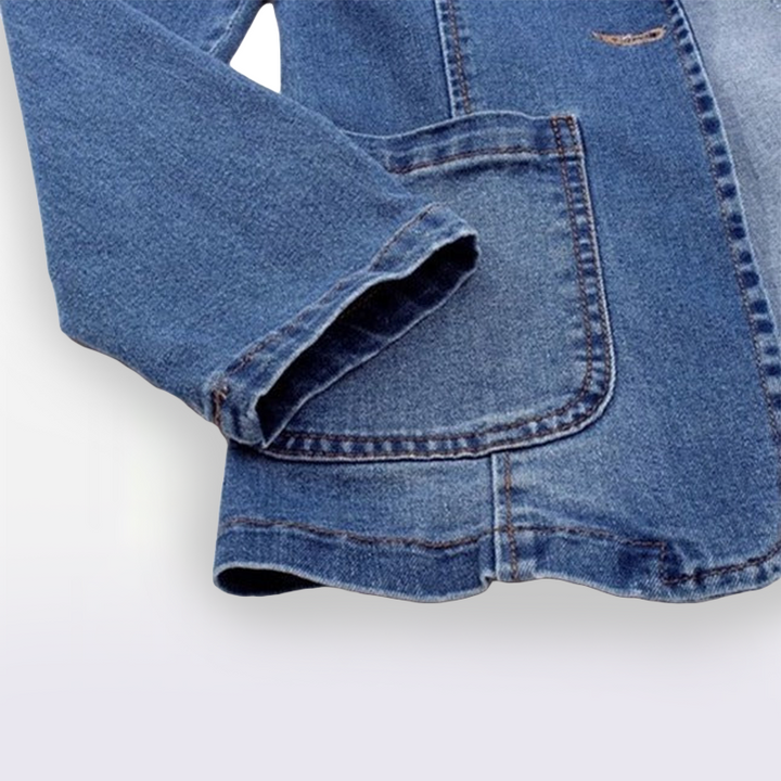 Sandra - Classic Denim Blazer