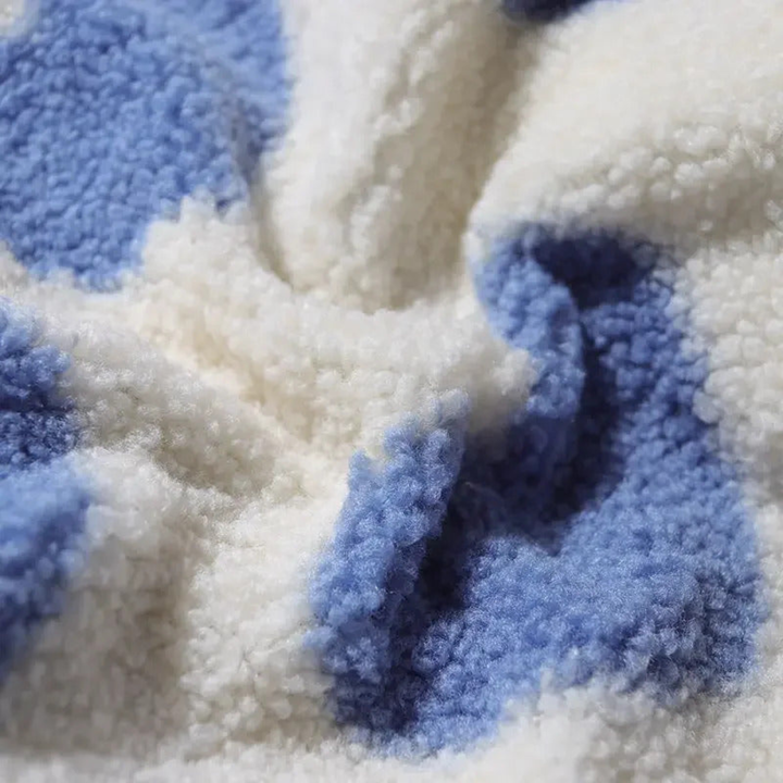 Thora | Fleece sweatshirt with heart print