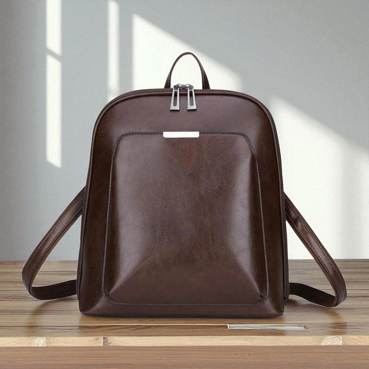 Classic Double Zipper Backpack