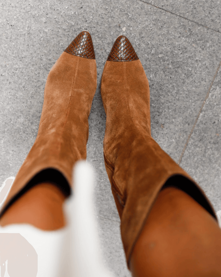 Colette™ | Suede Over-the-Knee Boots