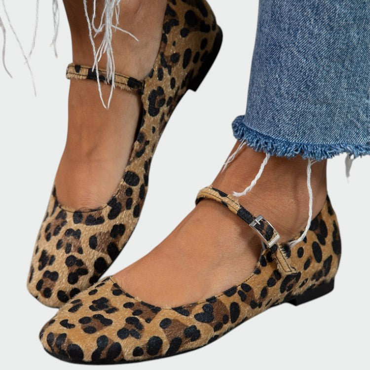 Mary Boutique™ - Leopard Print Mary Jane Shoes