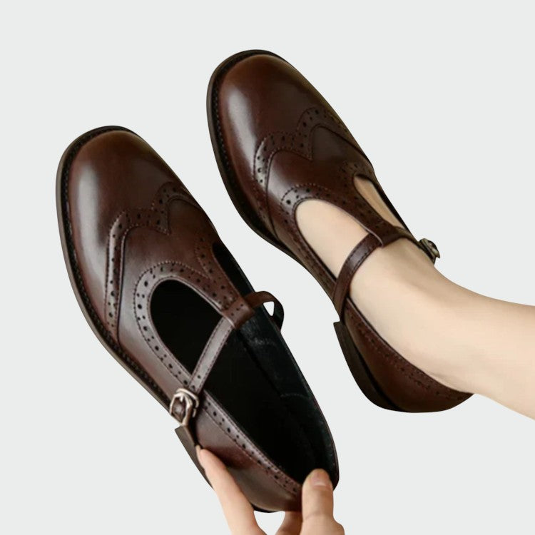 Mary Boutique™ – Elegant Leather Mary Jane Shoes