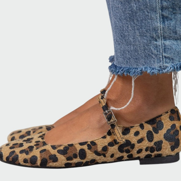 Mary Boutique™ - Leopard Print Mary Jane Shoes