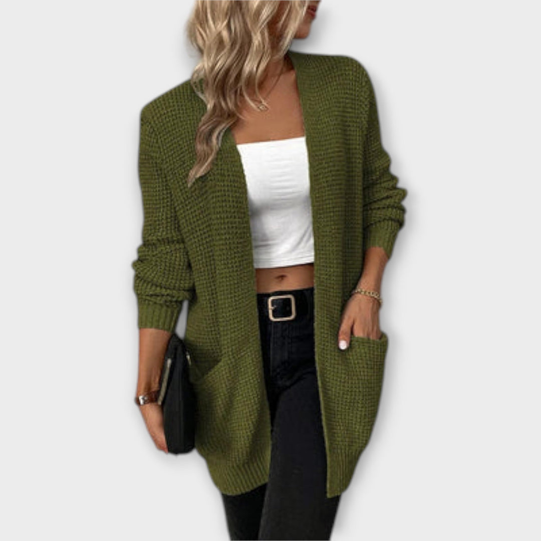 Nancy - Comfortable Knit Cardigan with Pockets