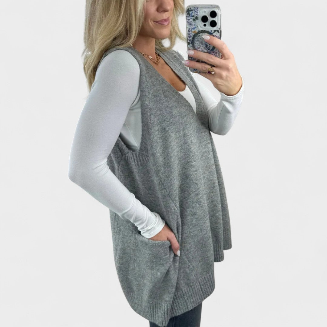 Philippa - Comfortable Knit Vest