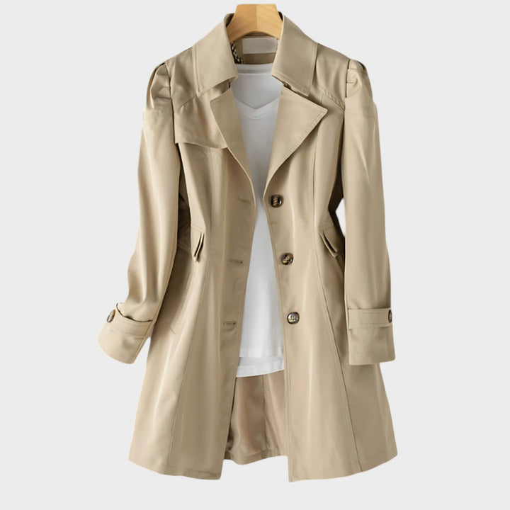 Silvia - Belted Trench Coat