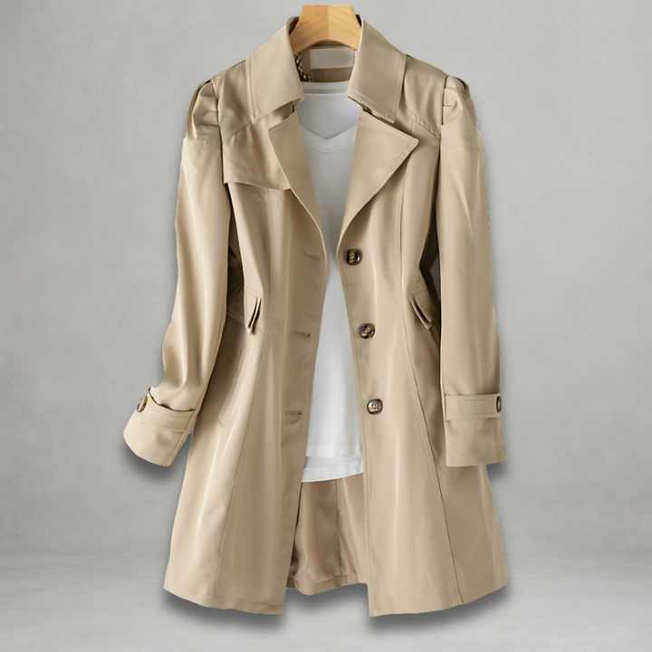 Silvia - Belted Trench Coat
