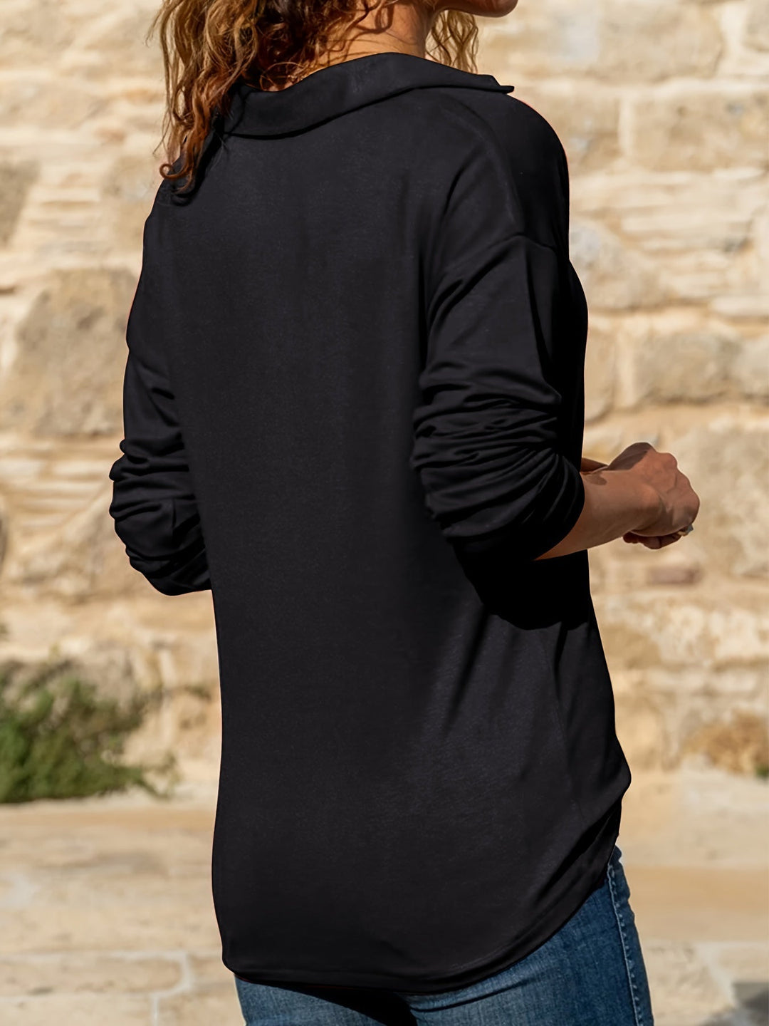 Sheena™  | Chic Long-Sleeved Top