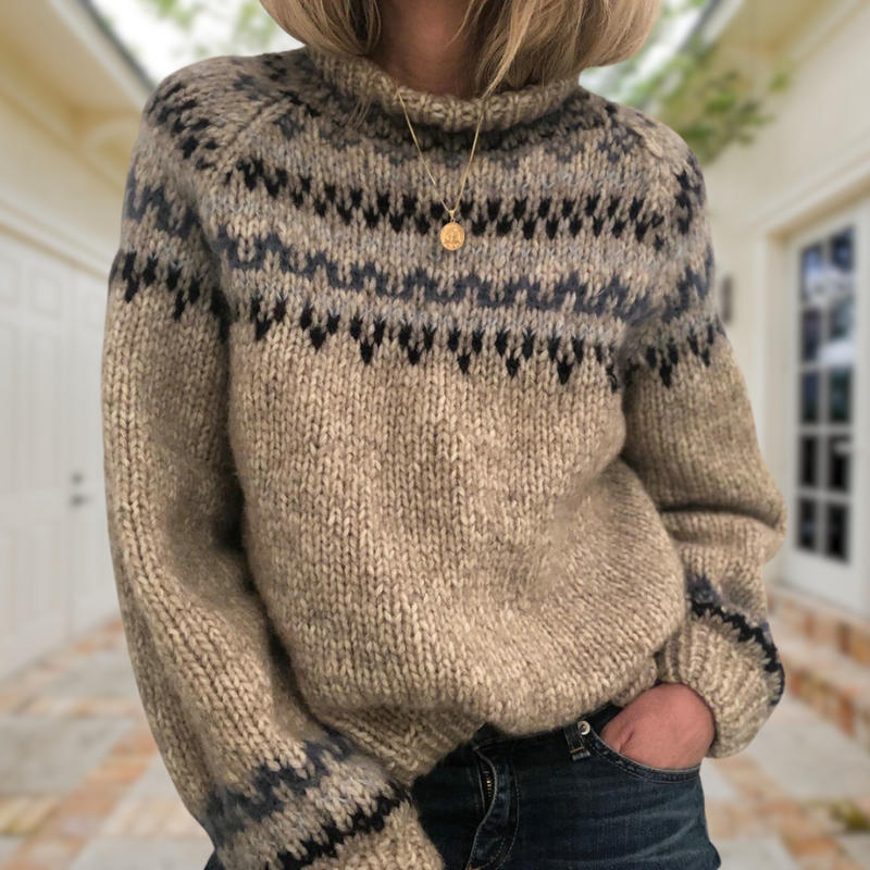 Karen | Vintage Island Sweater
