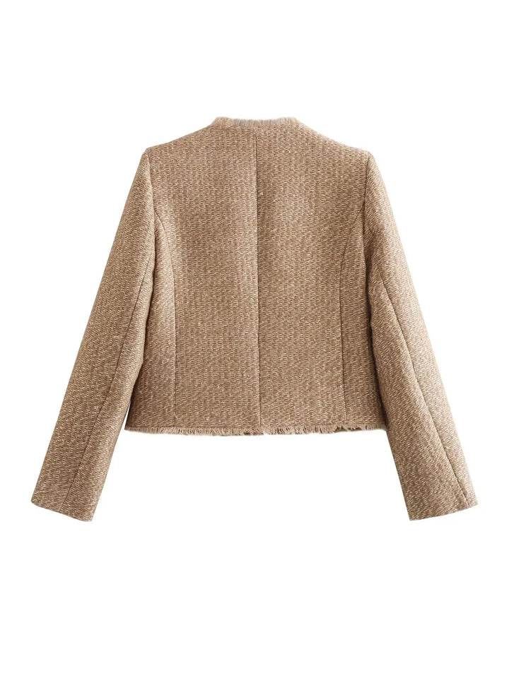 Slavenka - Chic Beige Jacket