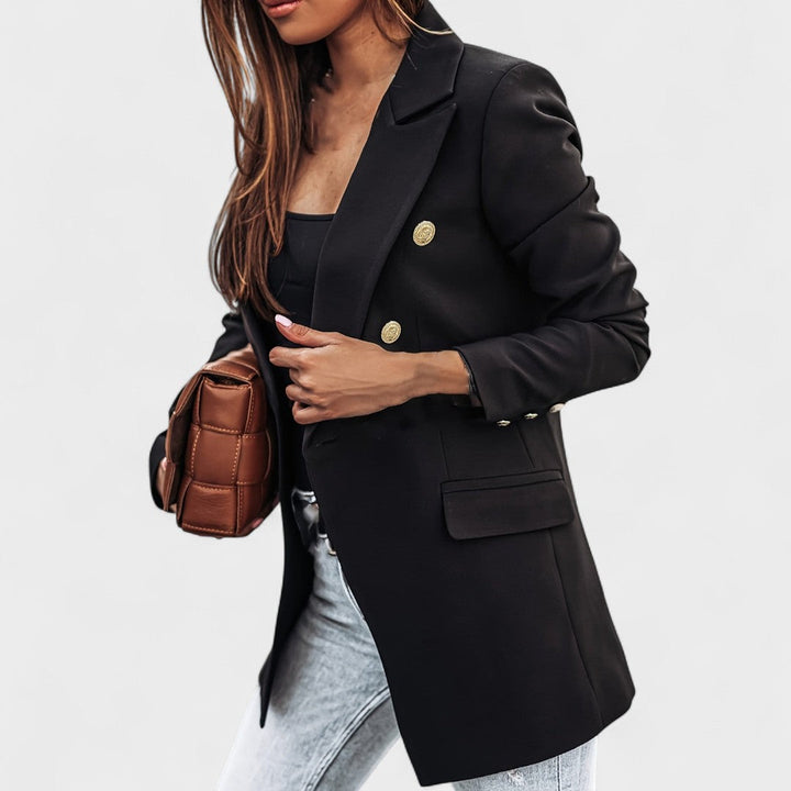 Matea - Blazer with Detailed Buttons