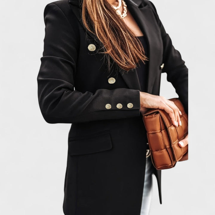 Matea - Blazer with Detailed Buttons
