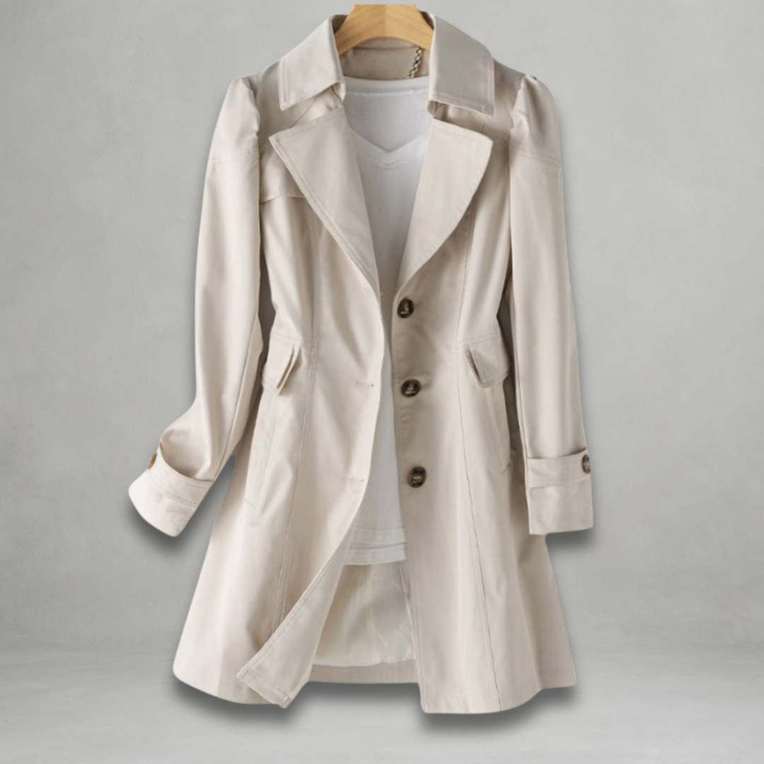Silvia - Belted Trench Coat