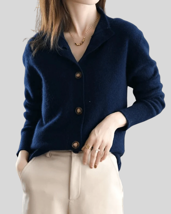 Haisley | Buttoned Knit Sweater