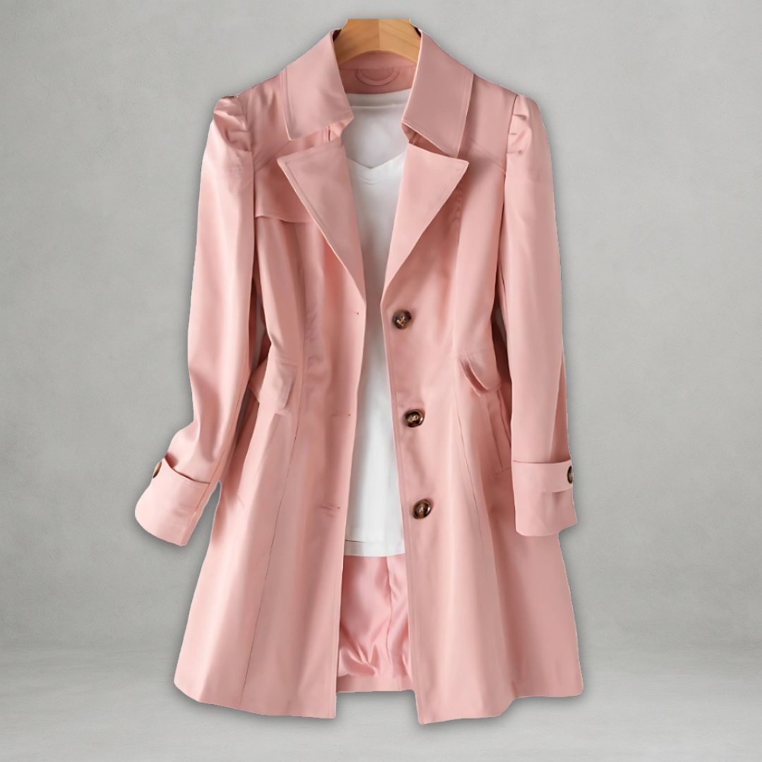 Silvia - Belted Trench Coat