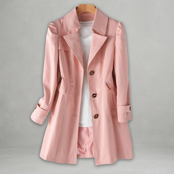 Silvia - Belted Trench Coat