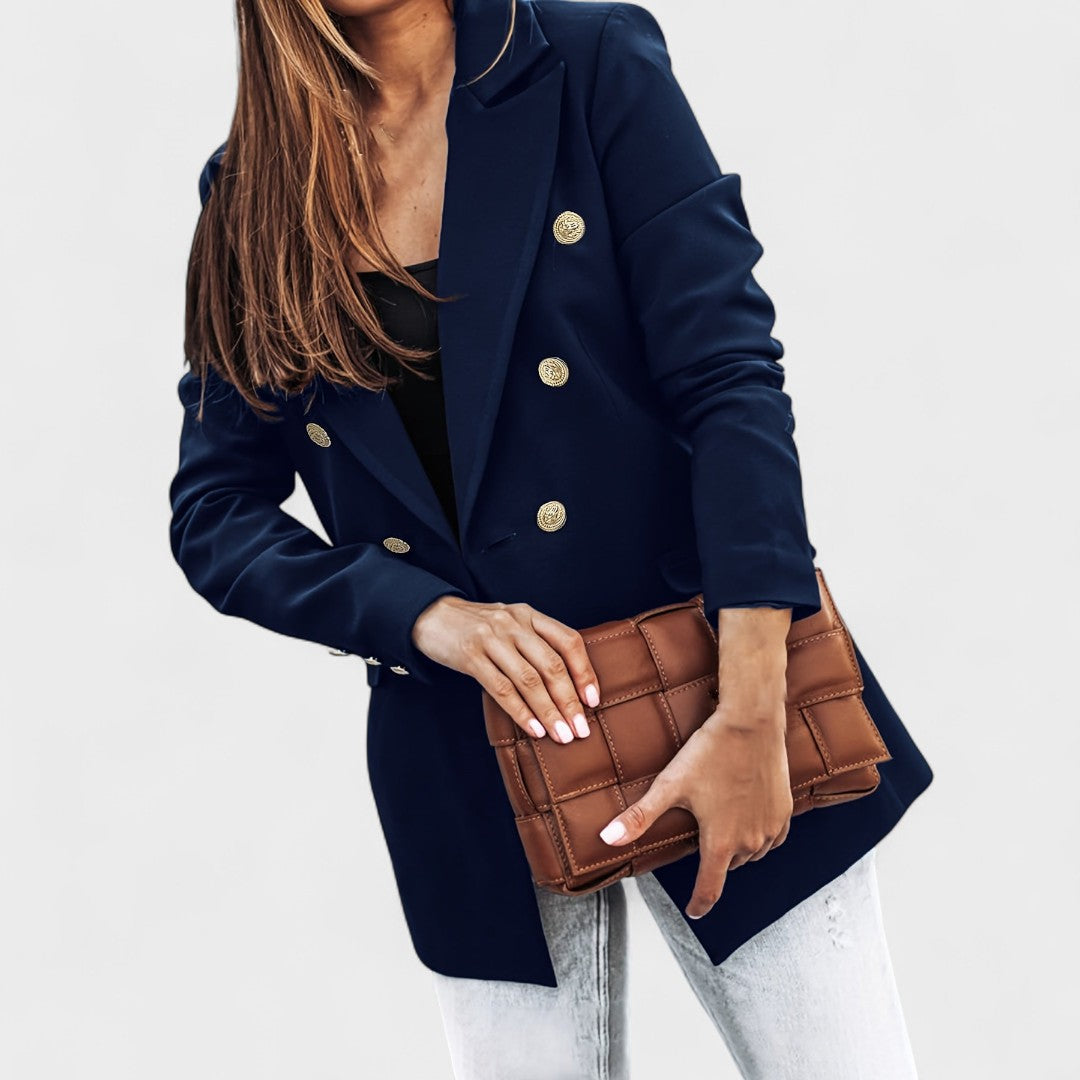 Matea - Blazer with Detailed Buttons