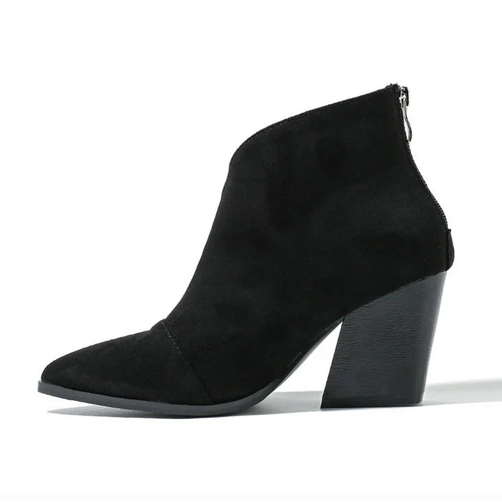 Céline™ | Chic Suede Ankle Boots