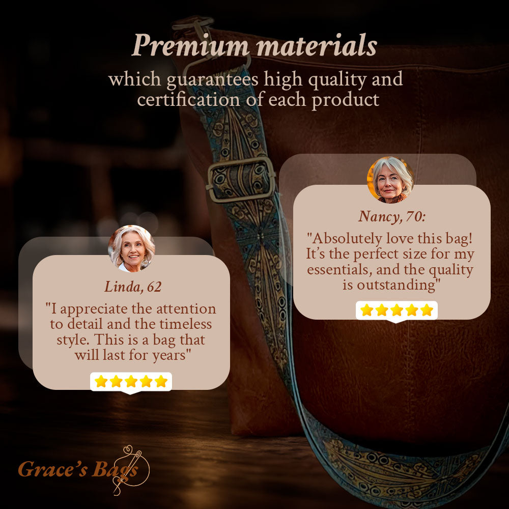 Chelsey | Charming Vintage Leather Shoulder Bag