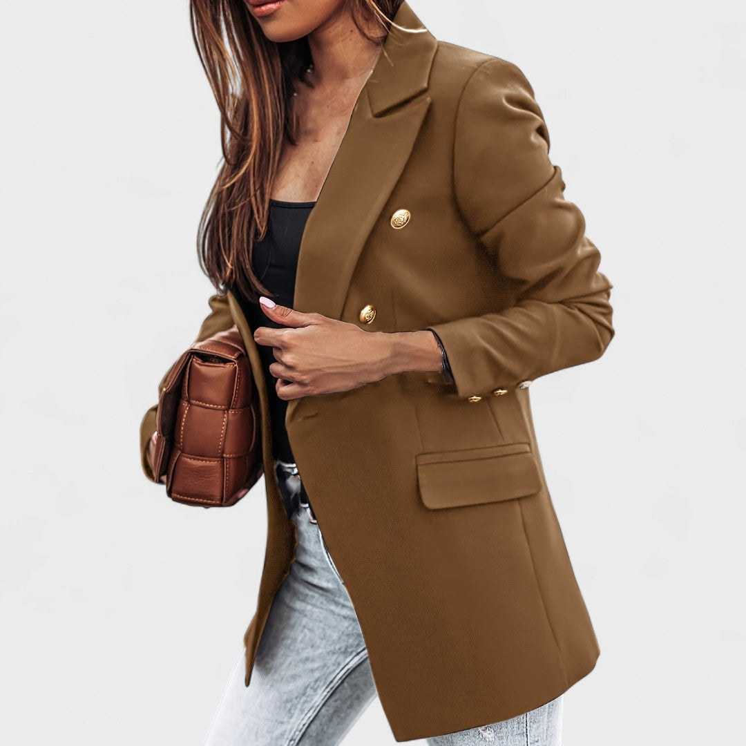 Matea - Blazer with Detailed Buttons