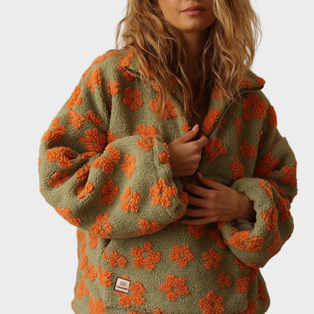 Margarita – Fleece Pullover Bloom