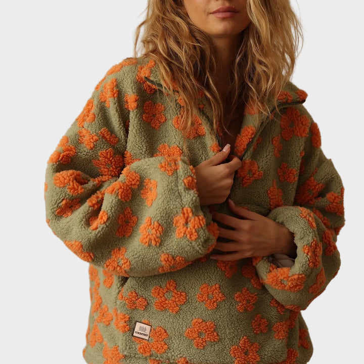 Margarita – Fleece Pullover Bloom