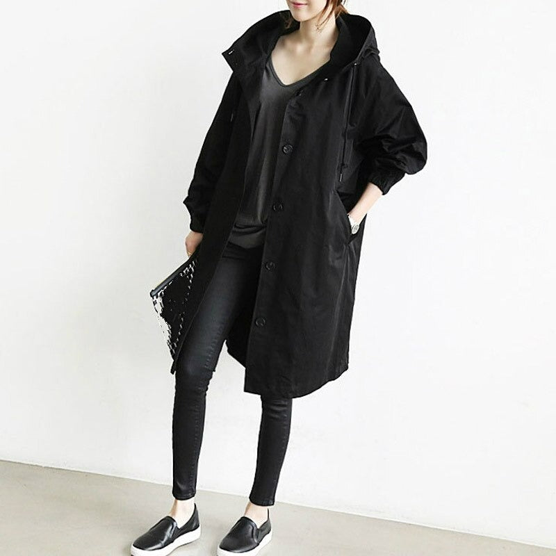 Mirna - Elegant Waterproof Trench Coat