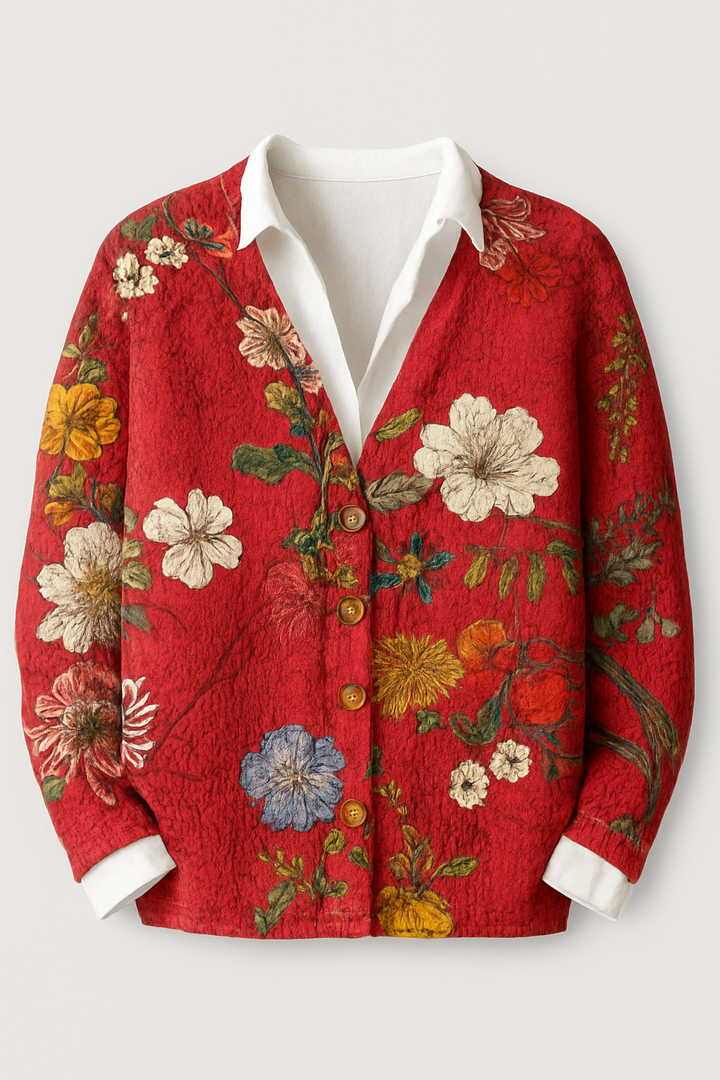 Vesela - Cardigan Botanical Charm