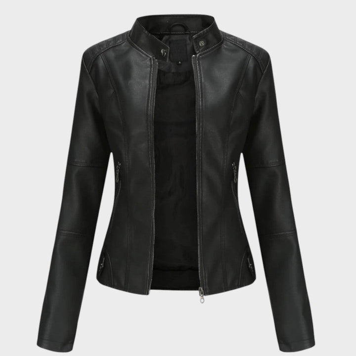 Gordana - Elegant Leather Jacket