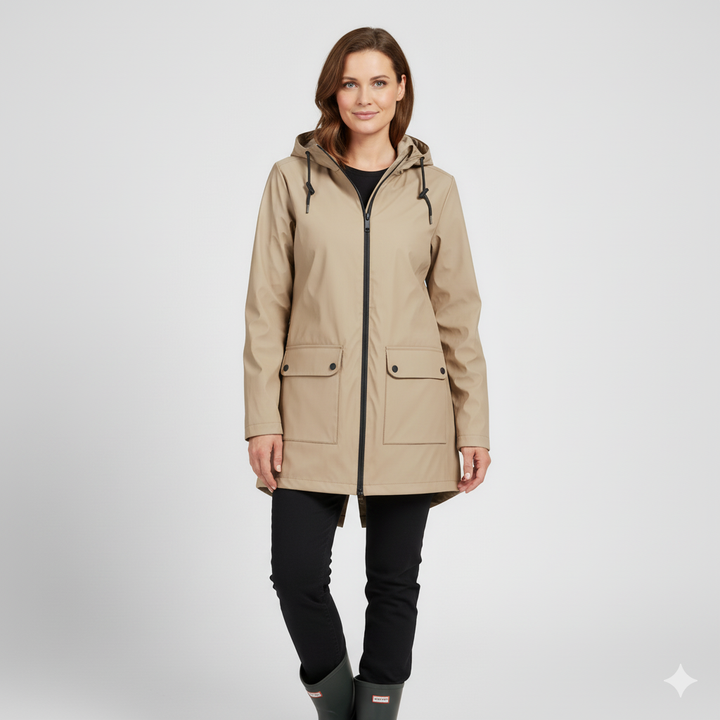 Nicola | Elegant Waterproof Coat for Women
