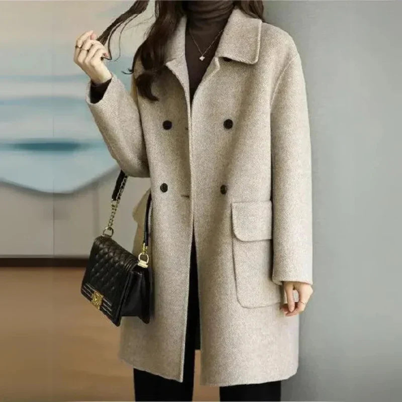 Victory | Women's Long Double-Breasted Coat