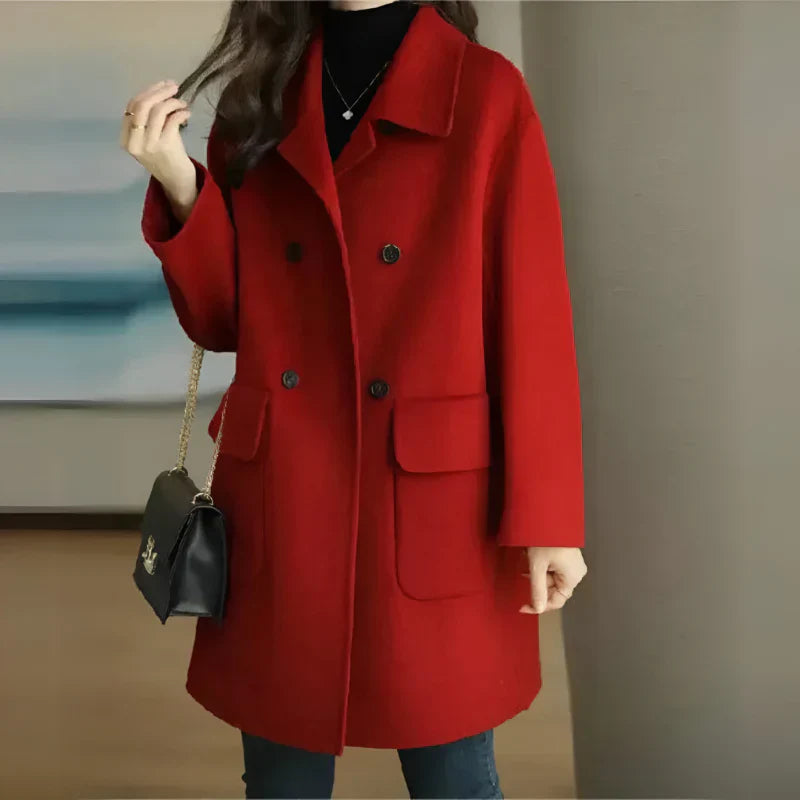Victory | Women's Long Double-Breasted Coat