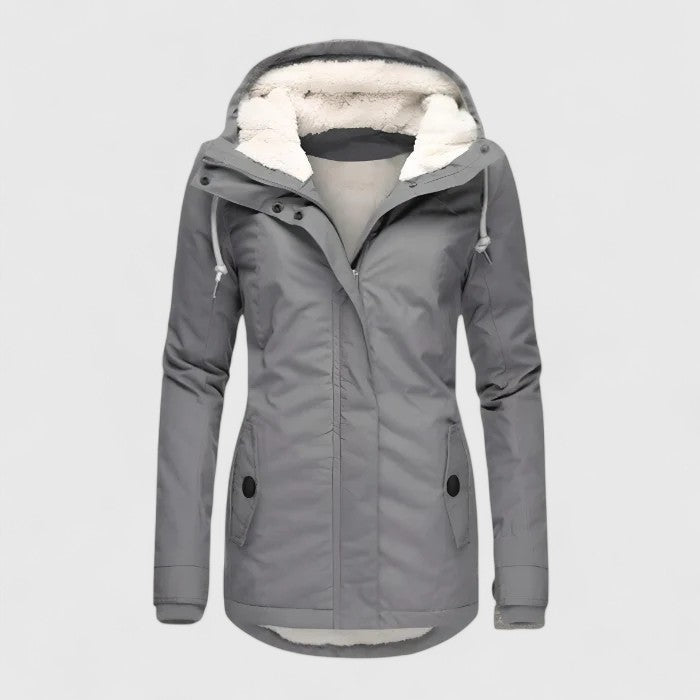 Seravia | Waterproof Winter Jacket with Hood