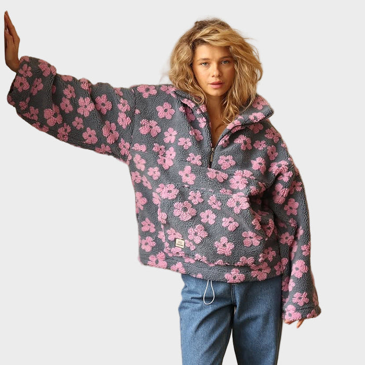 Margarita – Fleece Pullover Bloom