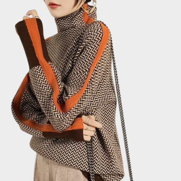 Jessica - Sweater with High Neck