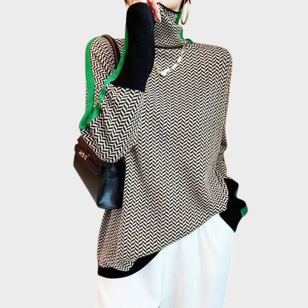 Jessica - Sweater with High Neck