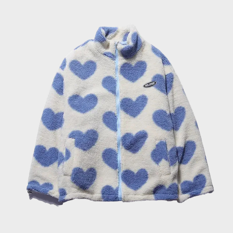 Katerina – Reversible Jacket with Hearts