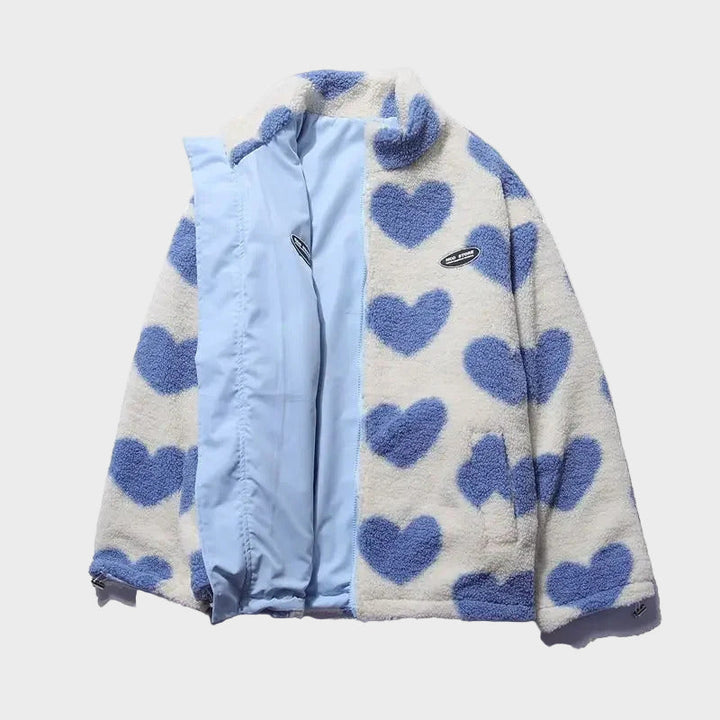 Katerina – Reversible Jacket with Hearts