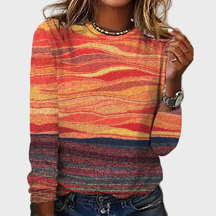 Knitted Long Sleeve Shirt