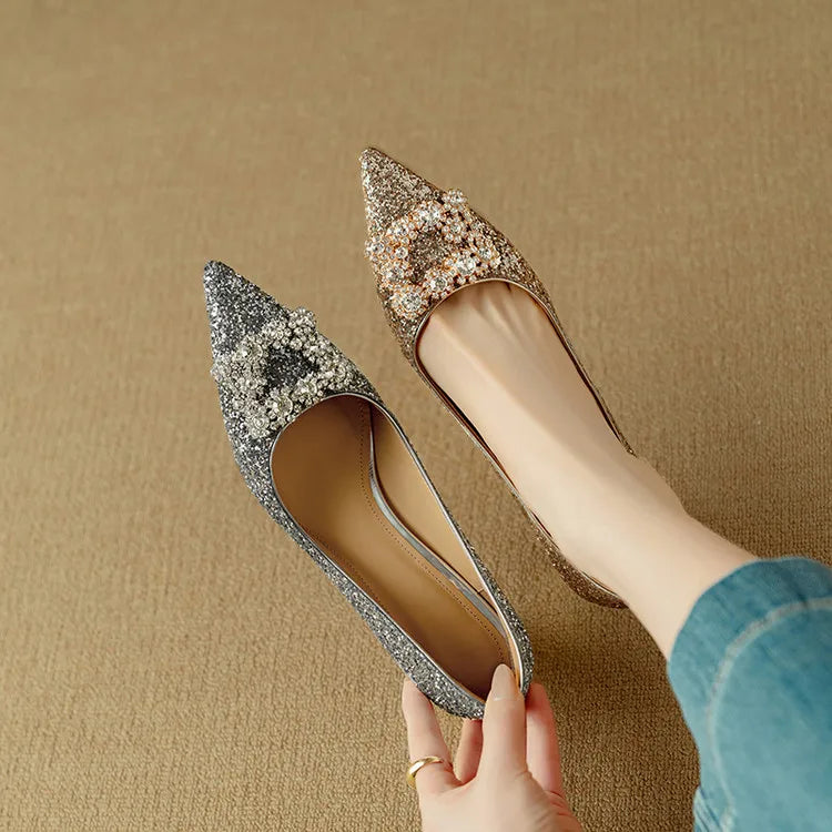 Gloria | Glitter Heels