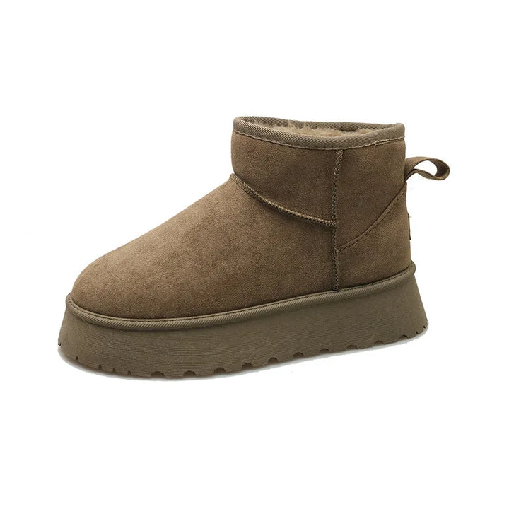 Women's Classic Platform Boots with Thick Sole