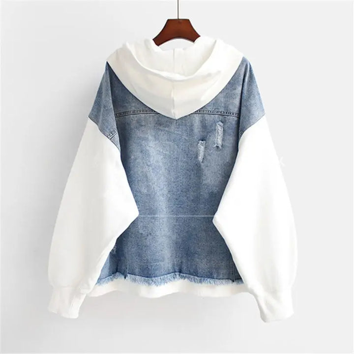 Ivana - Denim Hoodie Jacket