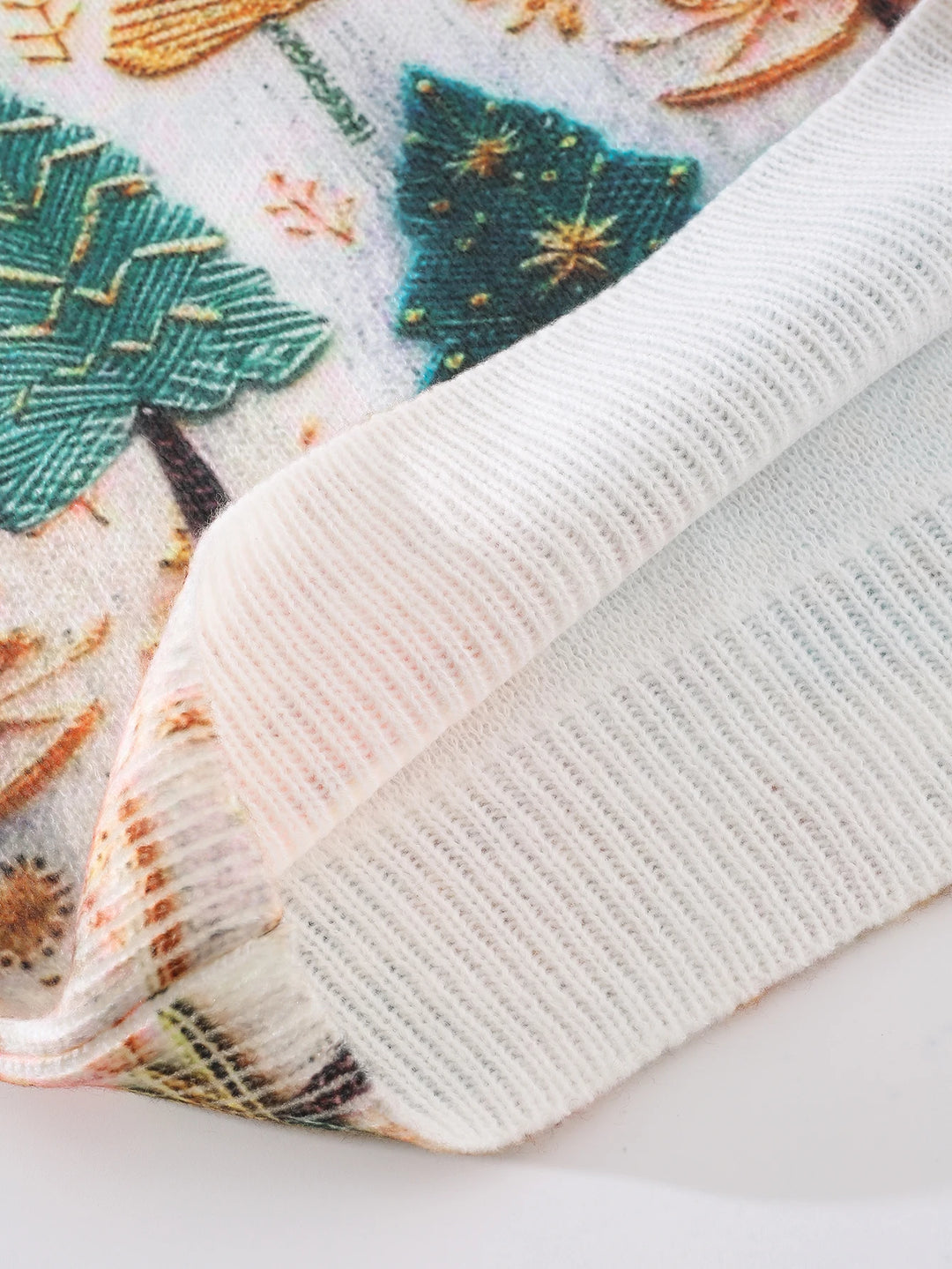 Women's Sweater Pullover Christmas Tree 2025 New Casual Long Sleeve Round Neck Pullover Sweater Top